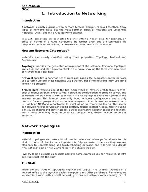 computer network lab manual Reader