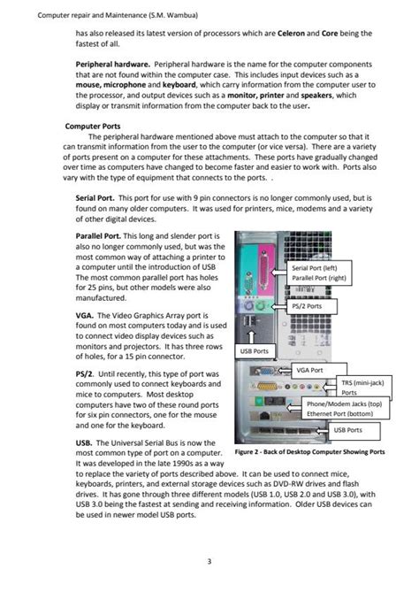 computer repair and maintenance notes Reader