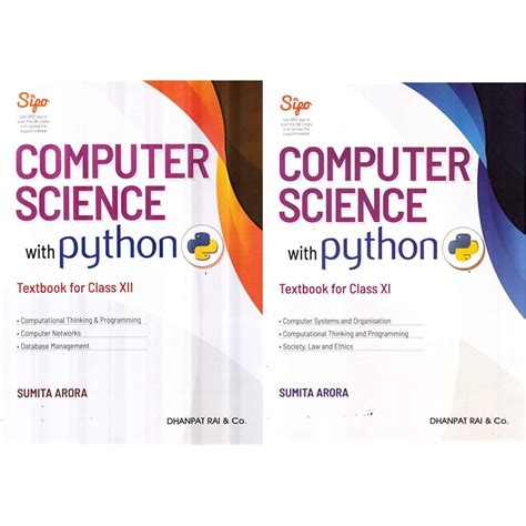 computer science with python by sumita arora class 11 solutions pdf Epub