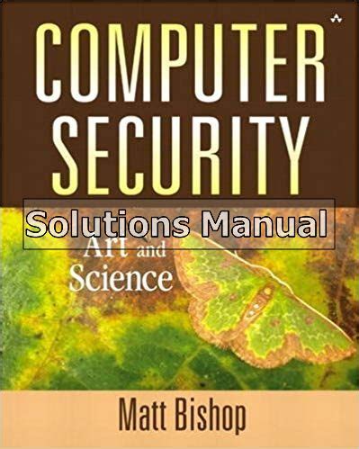 computer security art and science solution manual Doc