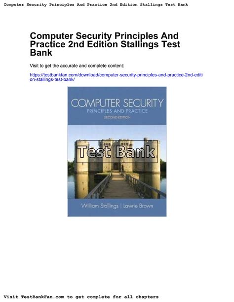 computer security principles and practice 2nd Reader