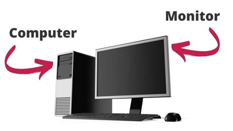 computer vs monitor