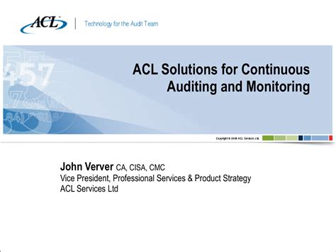 computerized auditing using acl solutions Doc