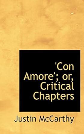 con amore critical chapters classic Doc