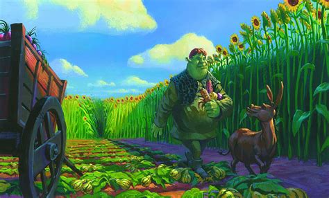 concept art shrek