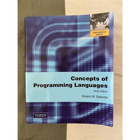 concepts of programming languages 9th edition PDF