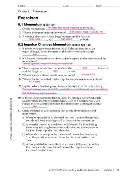 conceptual physics 29 3 practice page answers Reader