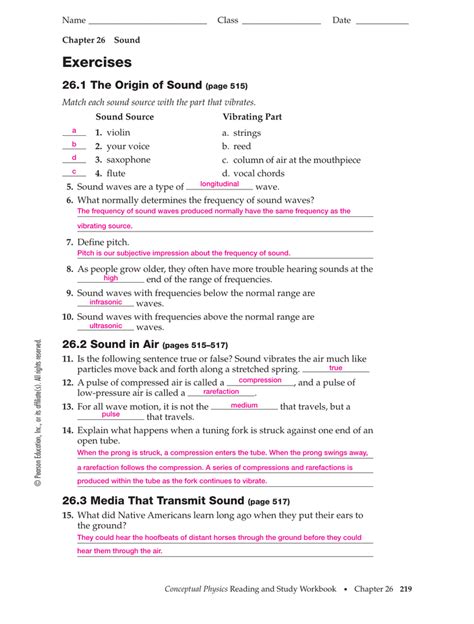 conceptual physics answer key chapter 27 Reader