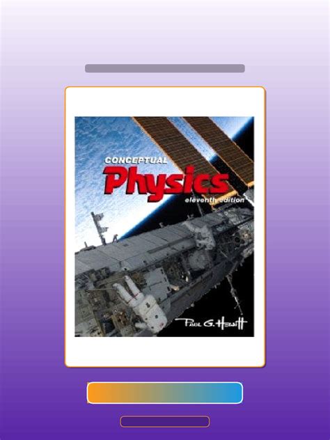 conceptual physics hewitt 11th edition ebook Epub