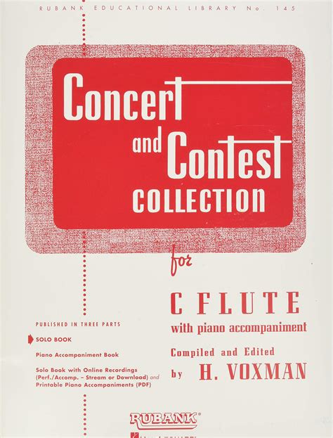 concert and contest collection c flute solo part rubank educational library Doc