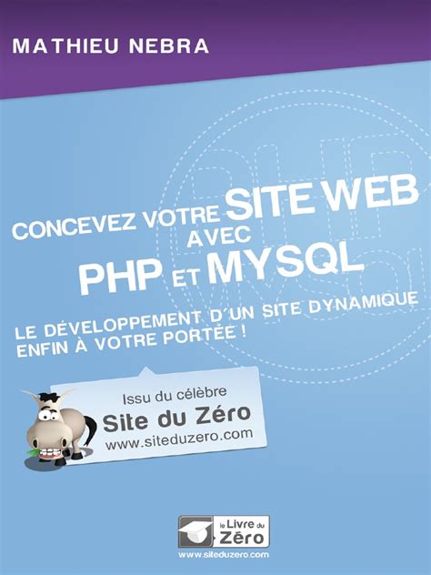 concevez votre site avec mysql Reader