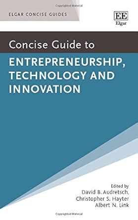 concise entrepreneurship technology innovation guides Doc