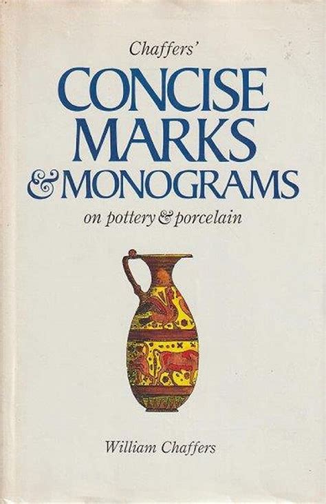 concise marks monograms on pottery porcelain PDF