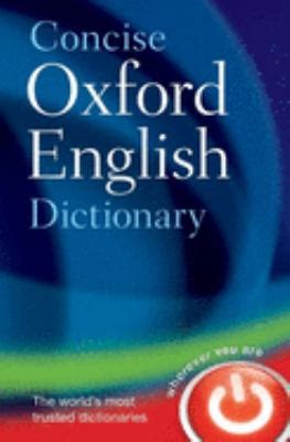 concise oxford english dictionary 11th edition revised 2008 Reader