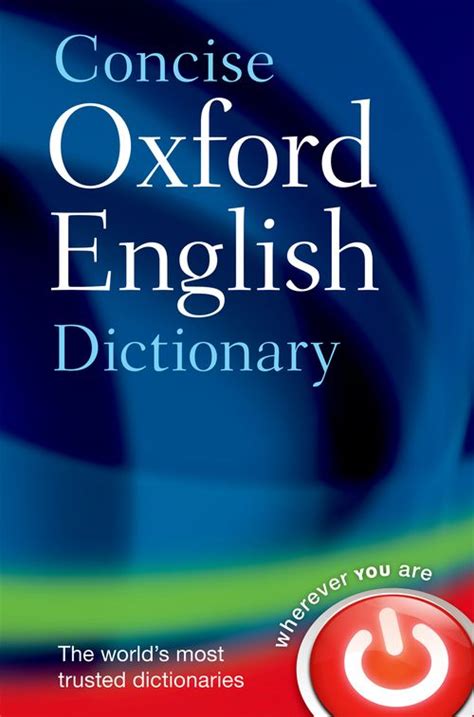 concise oxford english dictionary main edition Epub