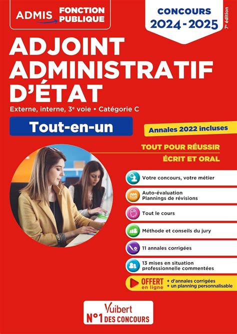 concours adjoint administratif d tat tout en un Reader