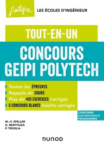 concours geipi polytech marie virginie speller PDF