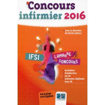 concours infirmier 2016 sylvie lefranc Kindle Editon