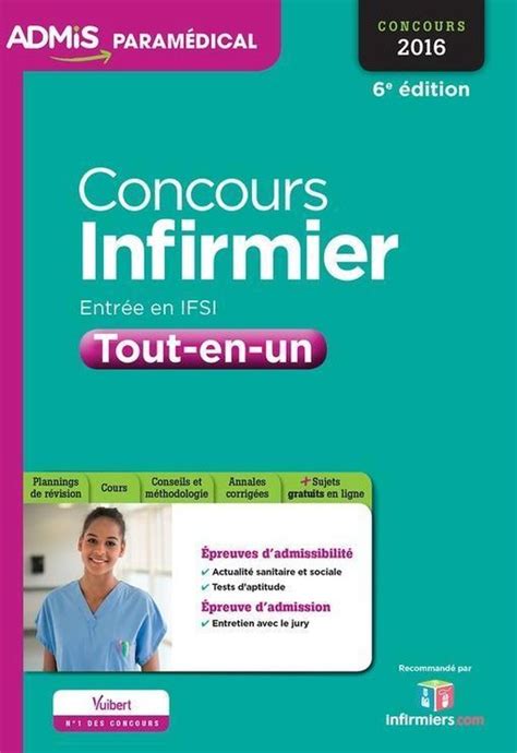 concours infirmier entr e ifsi tout en un ebook Doc