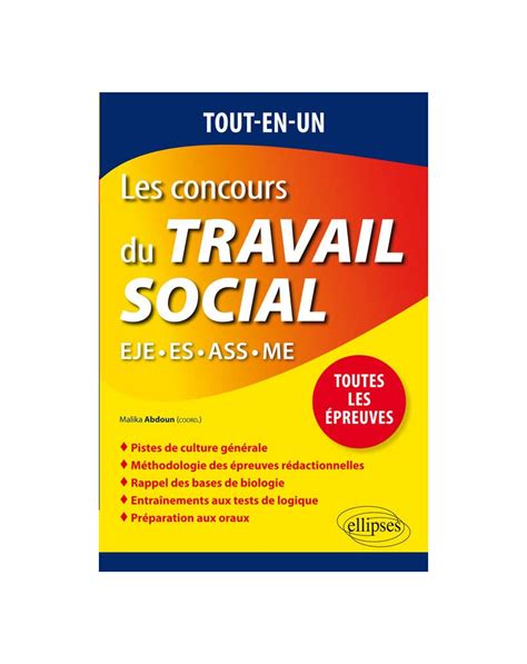 concours travail social eje es ass me preuves Kindle Editon