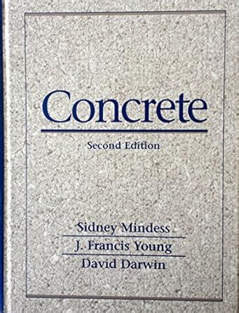 concrete 2nd edition sidney mindess Ebook Kindle Editon