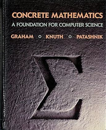 concrete mathematics a foundation for computer science 2nd edition Epub