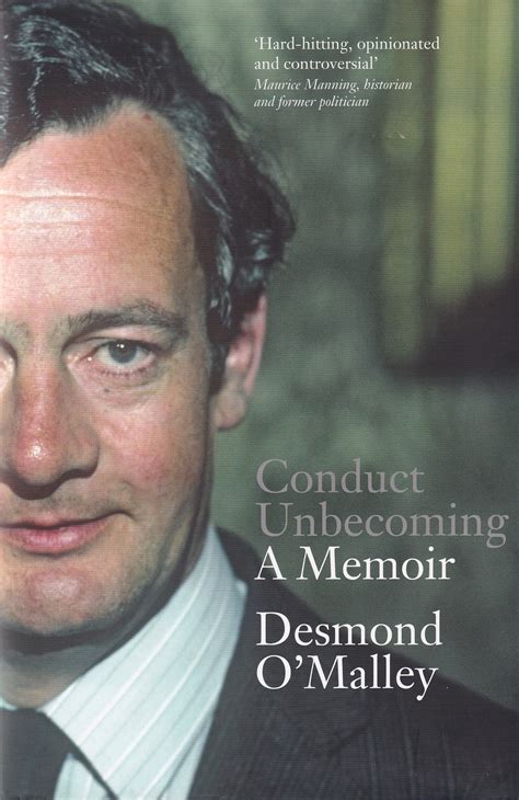 conduct unbecoming memoir desmond omalley Reader