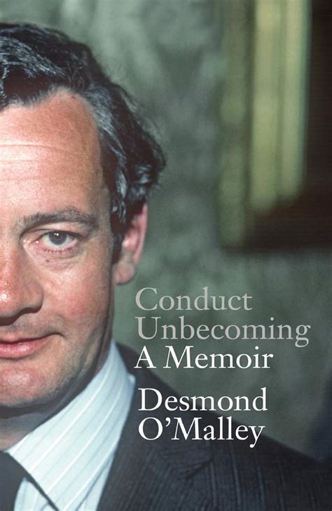 conduct unbecoming memoir desmond omalley Reader