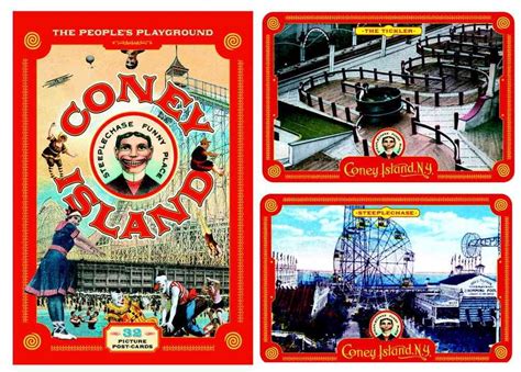 coney island postcards the peoples playground Reader