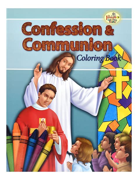 confession and communion coloring book PDF