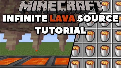 config for infinite lava source create