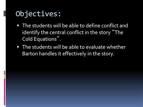 conflict of the cold equations