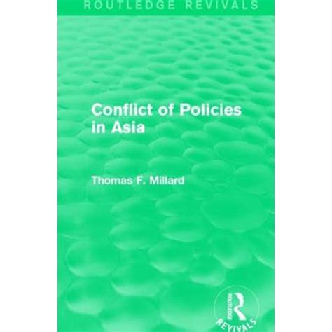 conflict policies asia routledge revivals PDF