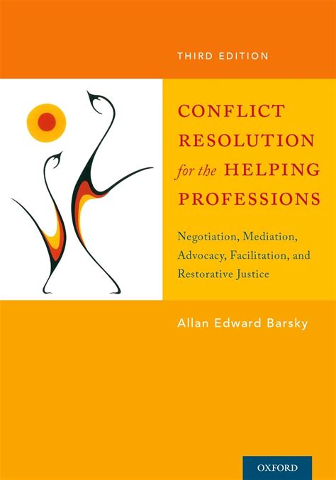 conflict resolution for the helping professions Reader