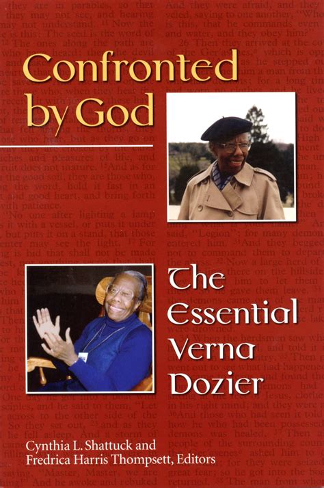 confronted by god the essential verna dozier Epub