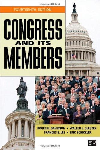 congress and its members 14th edition Reader