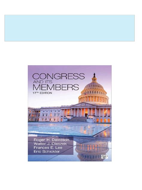 congress and its members sparknotes Ebook Doc