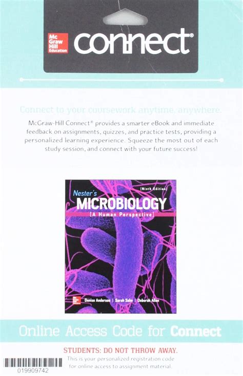 connect access card for microbiology a human perspective Kindle Editon