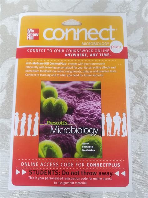connect access card with learnsmart for prescotts microbiology Kindle Editon