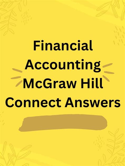 connect mcgraw hill finance answers Epub