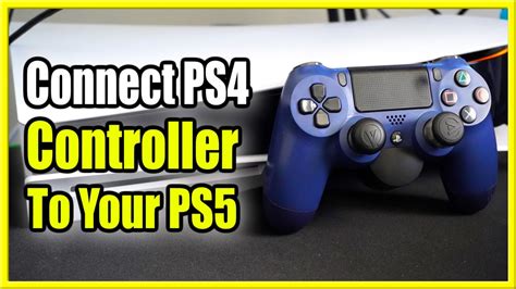 connect ps4 controller to ps5