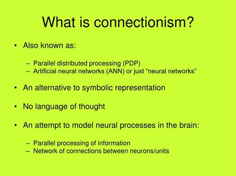 connectionism and meaning connectionism and meaning Kindle Editon
