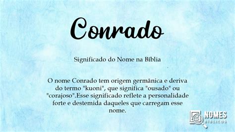 conrado significado