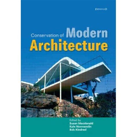 conservation modern architecture susan macdonald ebook Epub