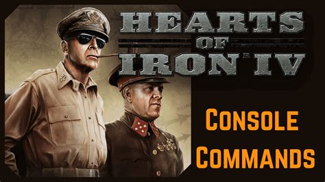 console command hoi4