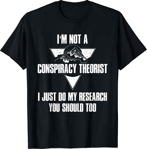 conspiracy theory t shirt