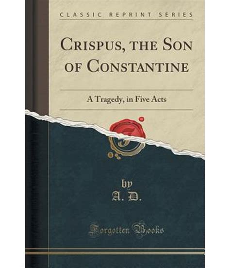 constantine tragedy five classic reprint PDF
