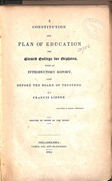 constitution education girard college orphans Kindle Editon