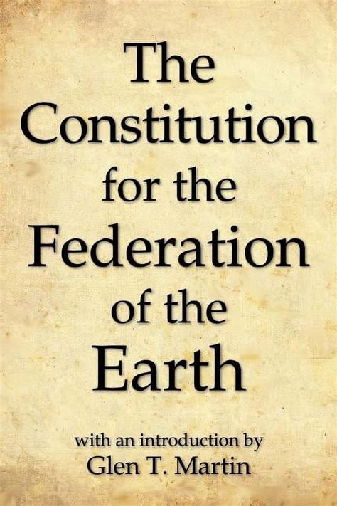 constitution federation earth compact Epub