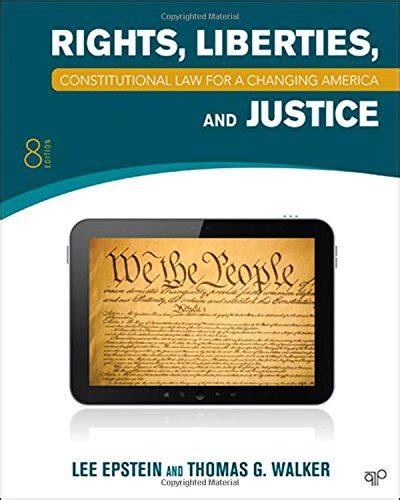 constitutional law rights liberties and justice 8th edition Ebook PDF